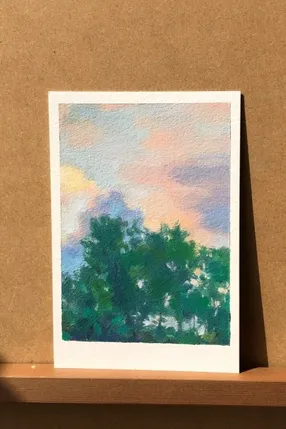 중랑천 해질녘2